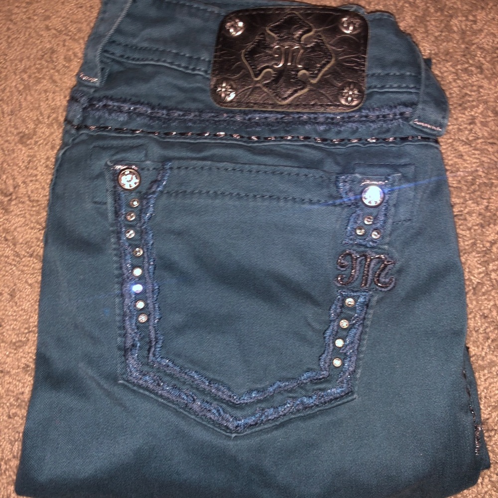 miss mein green jeans